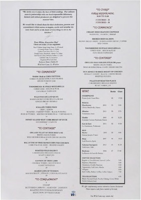 Four Seasons Hotel Early Supper Menu By Four Seasons Hotel