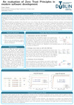 An evaluation of Zero Trust Principles in modern software development by Cezar Vararu and David White