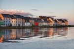Houses at the Waterside, Claddagh, Galway by Chaosheng Zhang