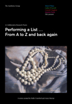 Performing a List … From A to Z and back again by Michael O'Hara, Catherine O'Carroll, Connell Vaughan, and Jeanette Doyle