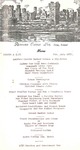 Ashford Castle, Dinner Menu, 6 July 1971