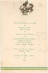 International Hotel, Bray, Menu, St Patrick's Day, 1950