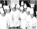 Jackie Needham with 11 Kitchen Staff: Photograph by Jackie Needham