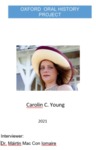 Interview with Carolin C. Young by Máirtín Mac Con Iomaire